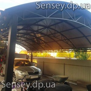Простой навес для машины